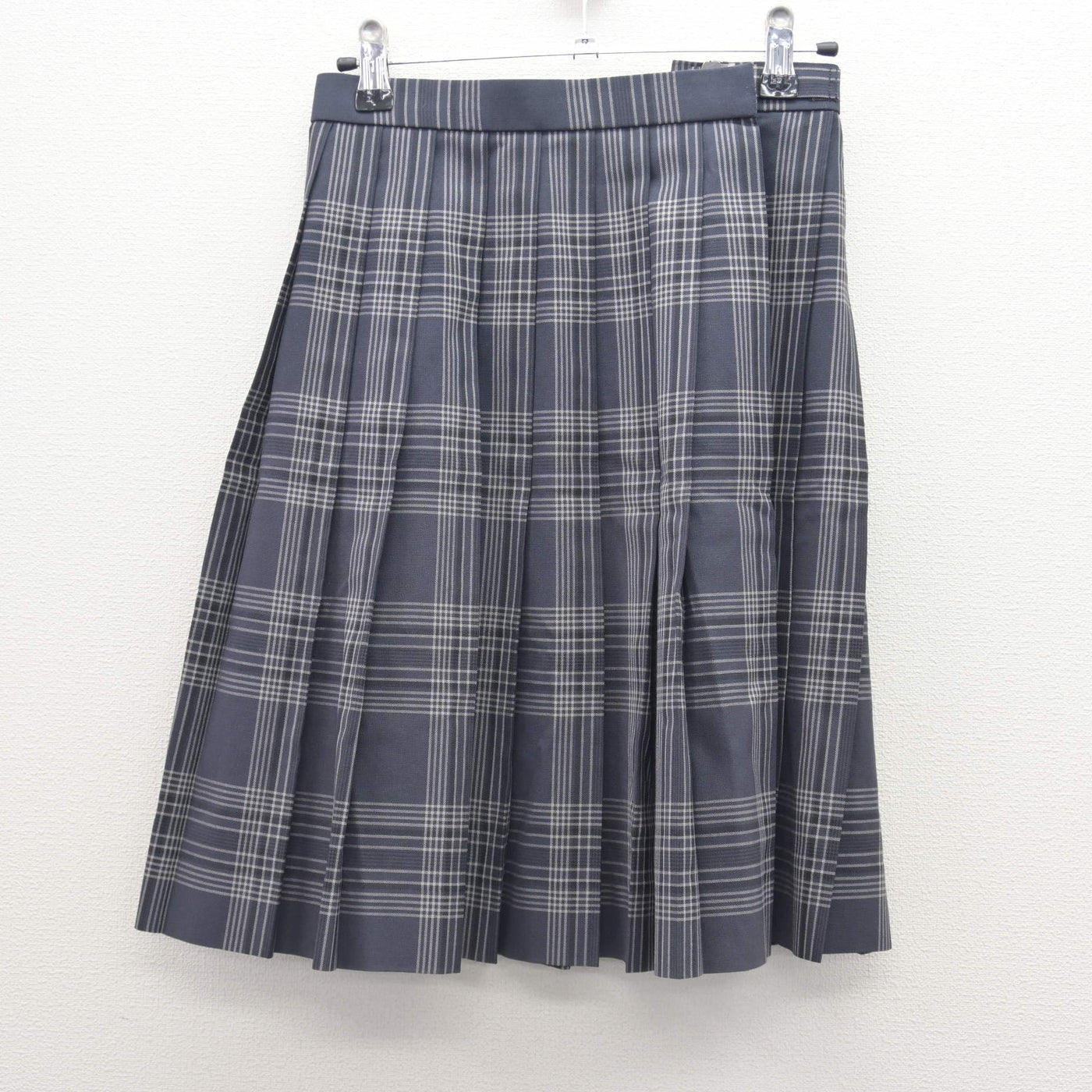 【中古】長野県 松本秀峰中等教育学校 女子制服 4点 (ニットベスト・シャツ・スカート) sf120802