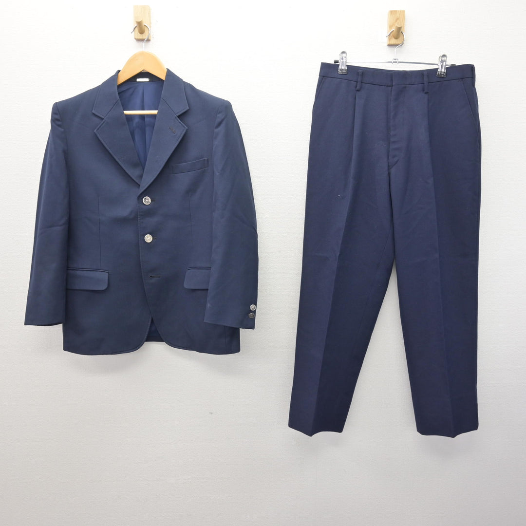 中古】神奈川県 樽町中学校 男子制服 2点 (ブレザー・ズボン) sf120805
