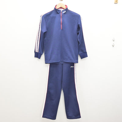 【中古】神奈川県 大綱中学校 女子制服 2点 (ジャージ 上・ジャージ 下) sf120813