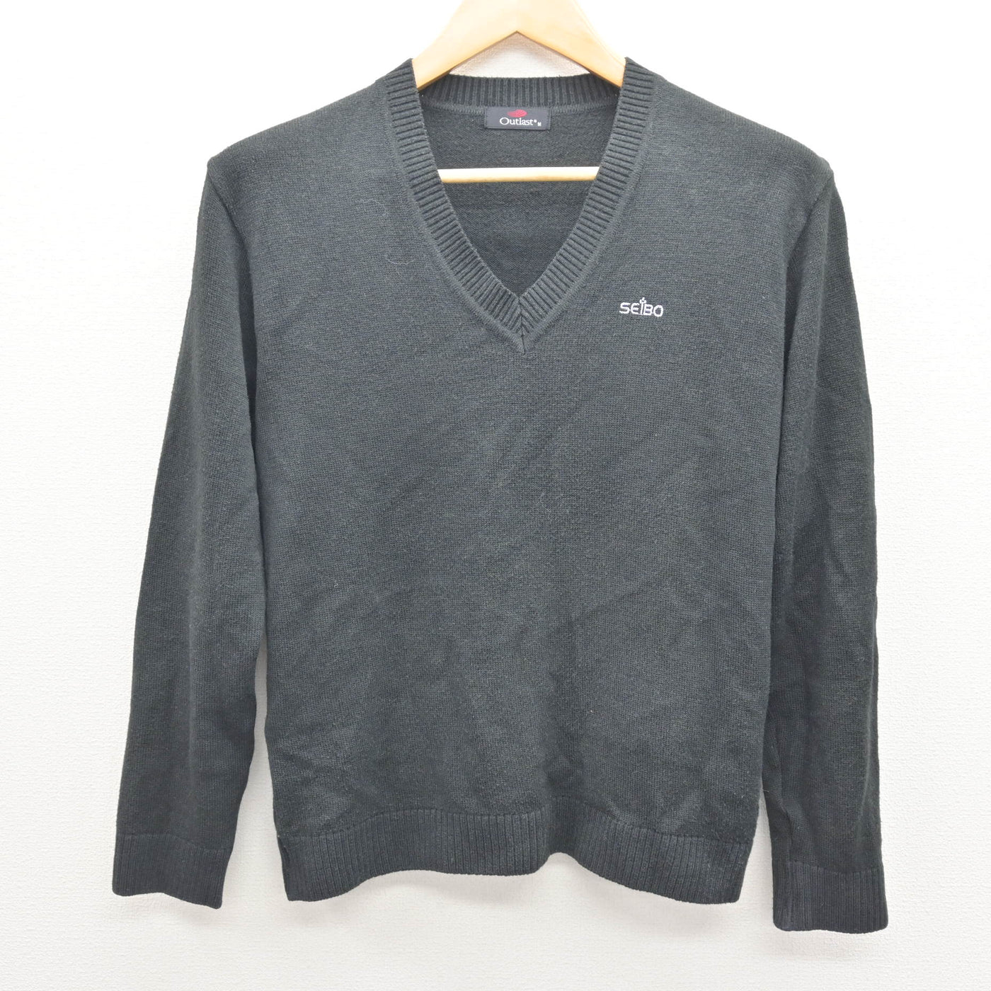 【中古】埼玉県 聖望学園高等学校/旧制服 女子制服 2点 (ニットベスト・ニット) sf120816