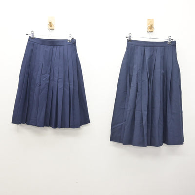 【中古】愛知県 宝神中学校 女子制服 3点 (セーラー服・スカート・スカート) sf120826