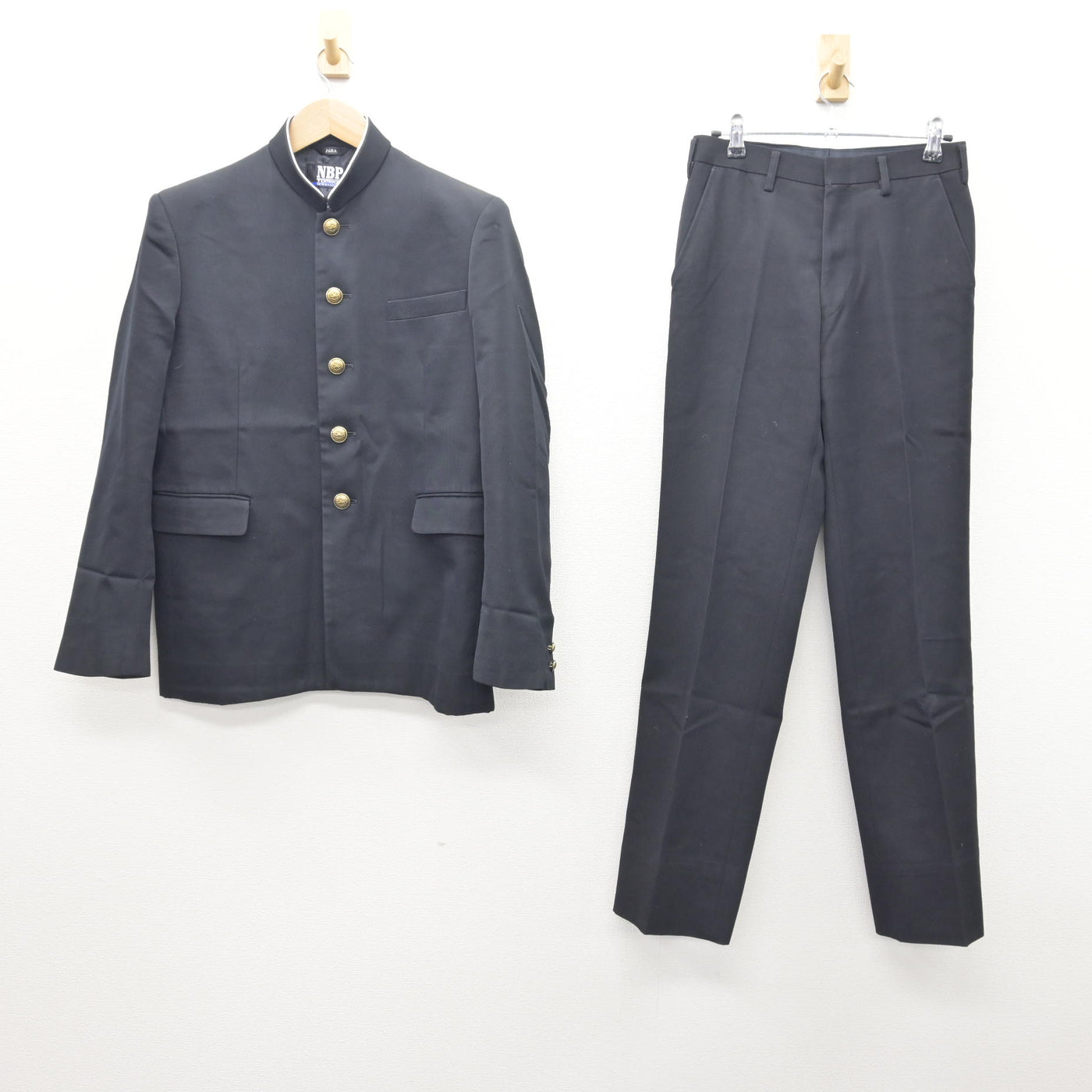 中古】茨城県 土浦第二高等学校 男子制服 3点 (学ラン・ズボン 中古】茨城県 土浦第二高等学校 男子制服 3点 (学ラン・ズボン