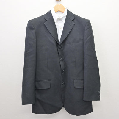 【中古】東京都 広尾学園高等学校 男子制服 2点 (ブレザー・シャツ) sf120866