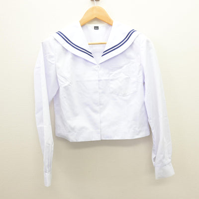 【中古】和歌山県 貴志中学校 女子制服 2点 (セーラー服・スカート) sf120873