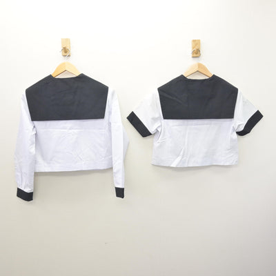 【中古】静岡県 大仁中学校 女子制服 2点 (セーラー服・セーラー服) sf120880