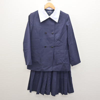 【中古】岡山県 倉敷市立西中学校/旧制服 女子制服 2点 (ブレザー・スカート) sf120898