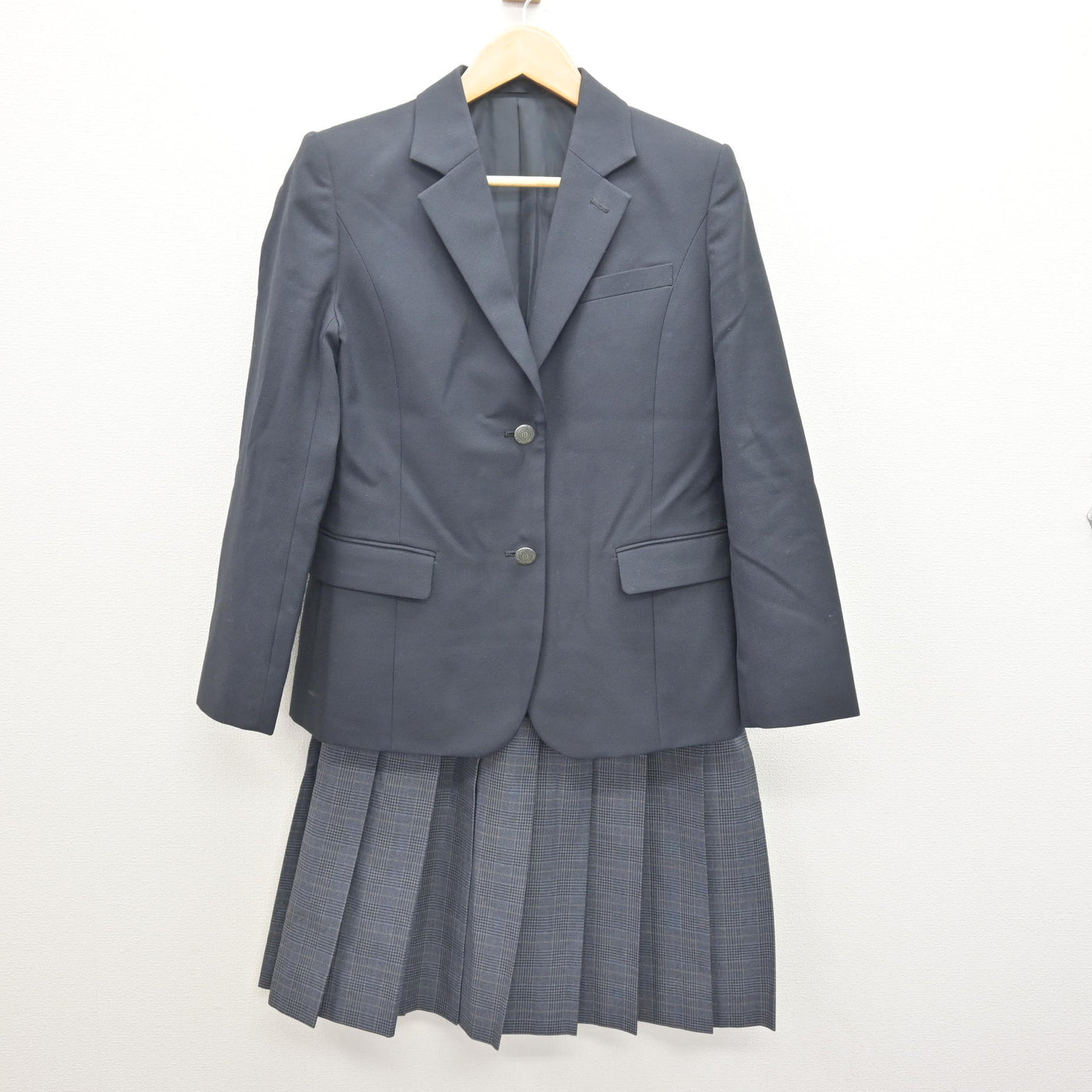 【中古】神奈川県 大綱中学校 女子制服 3点 (ブレザー・スカート) sf120901