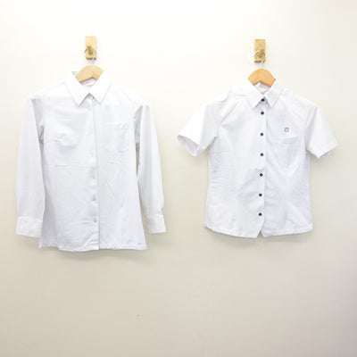 【中古】福岡県 春日高等学校 女子制服 2点 (シャツ・シャツ) sf120910