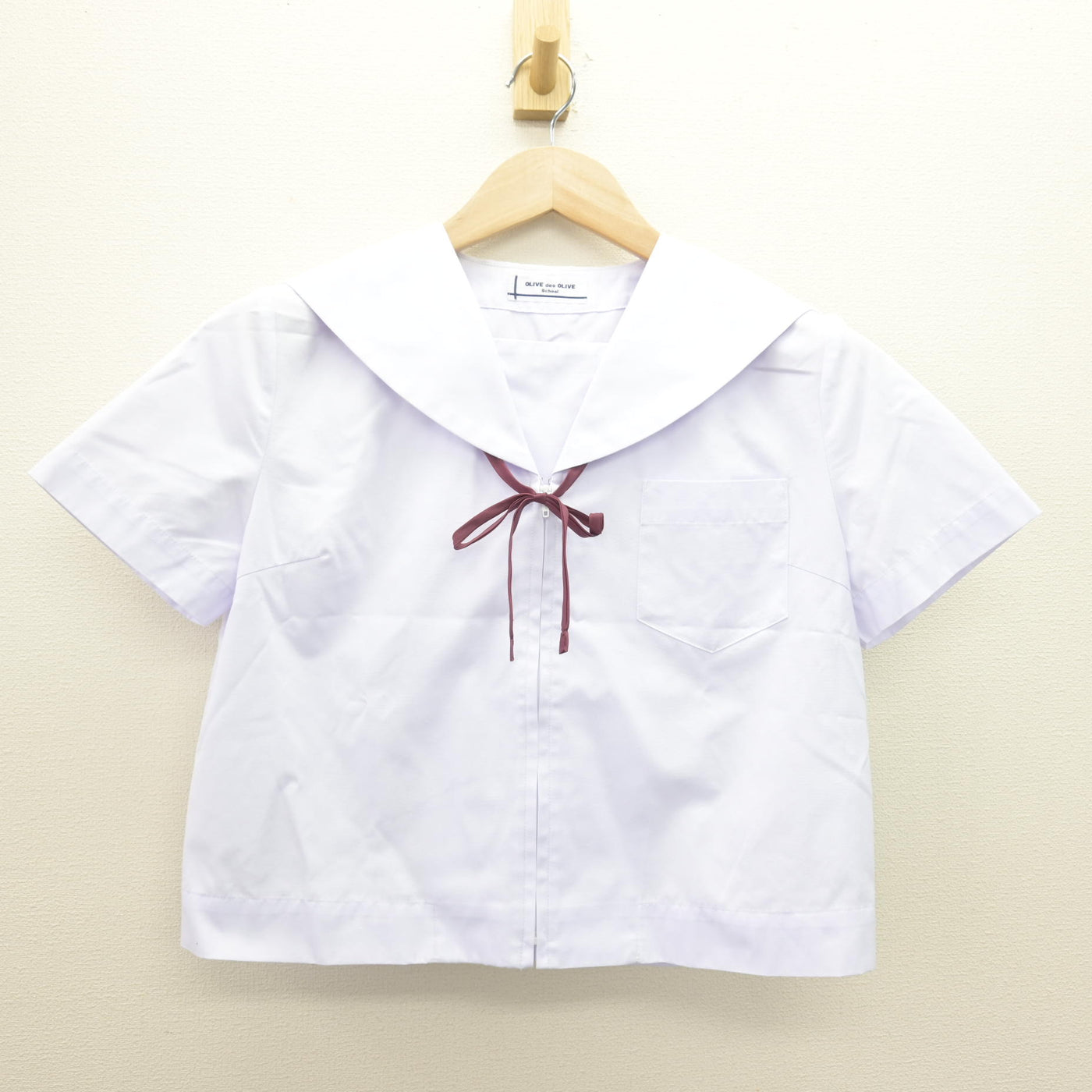 【中古】福島県 郡山第一中学校 女子制服 3点 (セーラー服) sf120926