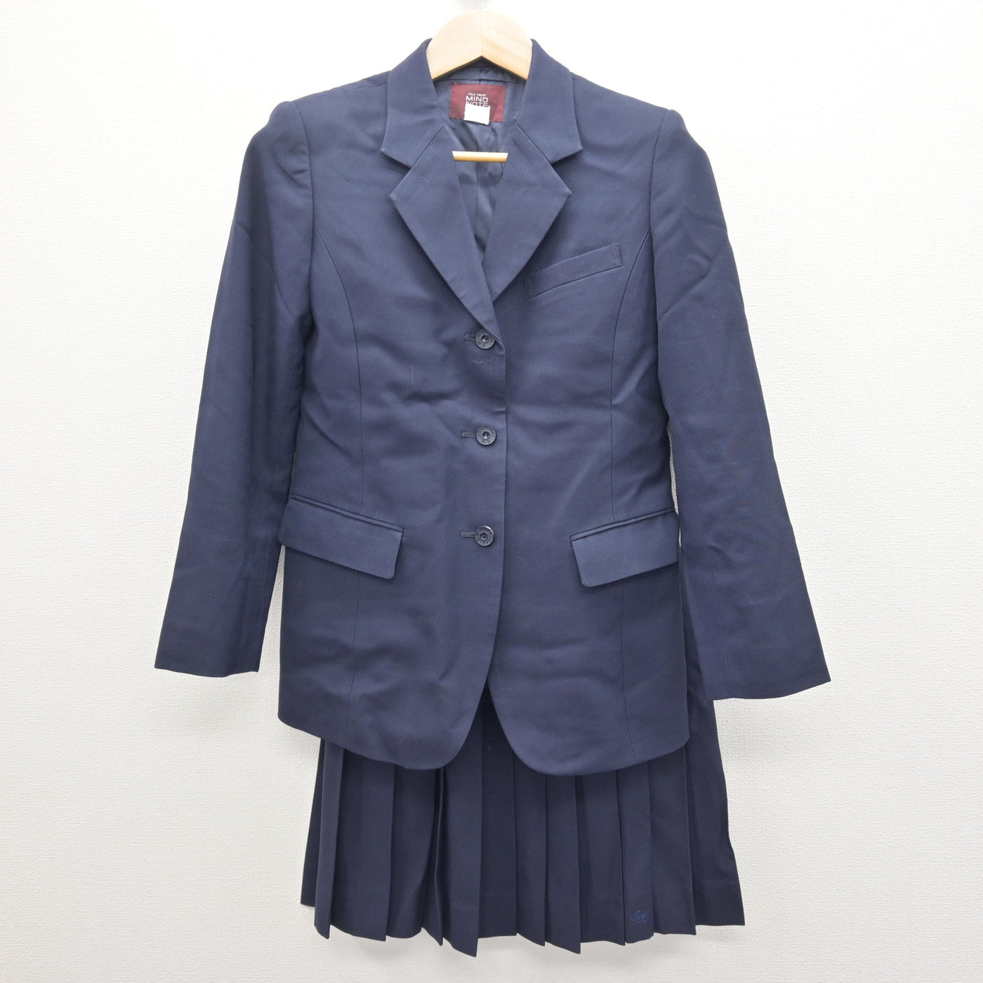 【中古】千葉県 国府台高等学校 女子制服 3点 (ブレザー・スカート・スカート) sf120954