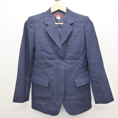 【中古】千葉県 国府台高等学校 女子制服 3点 (ブレザー・スカート・スカート) sf120954