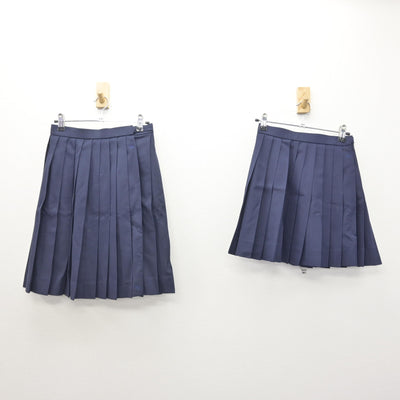【中古】千葉県 国府台高等学校 女子制服 3点 (ブレザー・スカート・スカート) sf120954