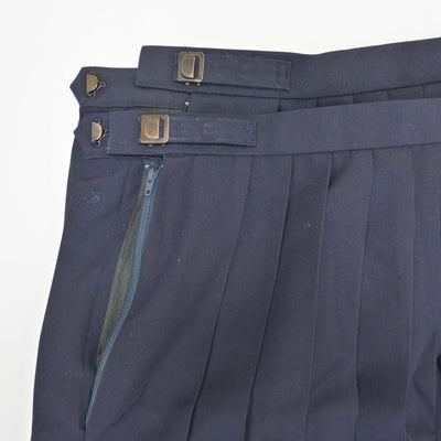 【中古】千葉県 国府台高等学校 女子制服 3点 (ブレザー・スカート・スカート) sf120954