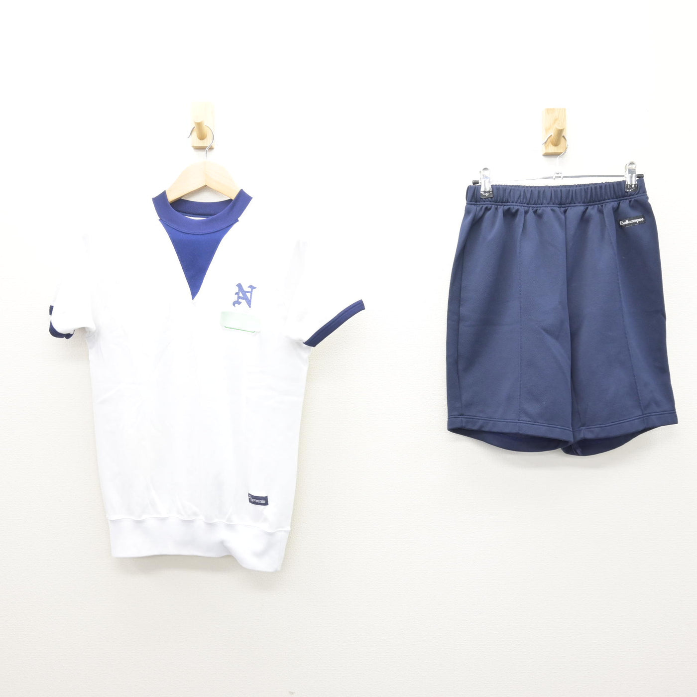 中古】兵庫県 伊丹市立西中学校 男子制服 2点 (体操服 上・体操服 下