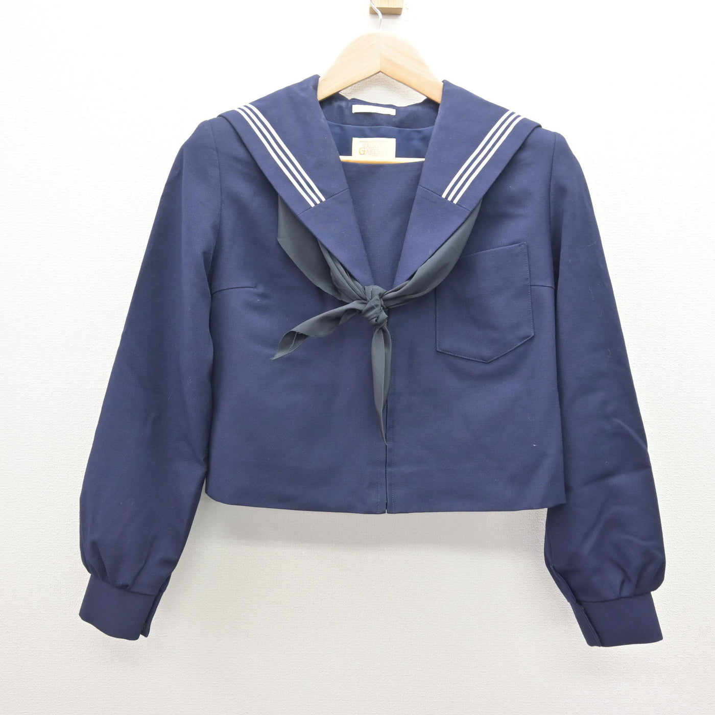 【中古】愛知県 川名中学校 女子制服 4点 (セーラー服・スカート) sf120973