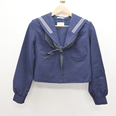 【中古】愛知県 川名中学校 女子制服 4点 (セーラー服・スカート) sf120973