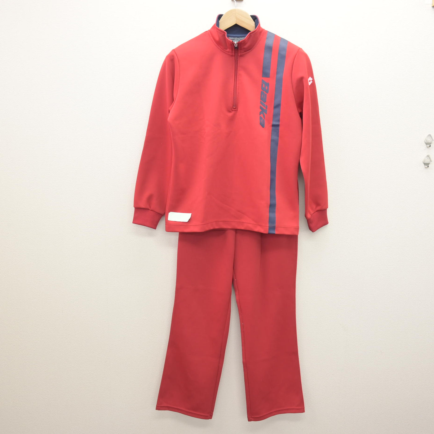 【中古】大阪府 梅花高等学校 女子制服 2点 (ジャージ 上・ジャージ 下) sf120976