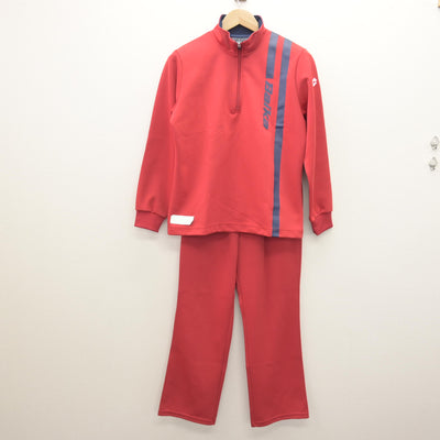 【中古】大阪府 梅花高等学校 女子制服 2点 (ジャージ 上・ジャージ 下) sf120976