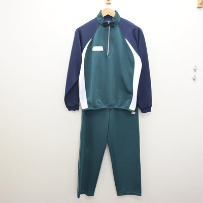 【中古】大阪府 箕面高等学校 女子制服 2点 (ジャージ 上・ジャージ 下) sf120977