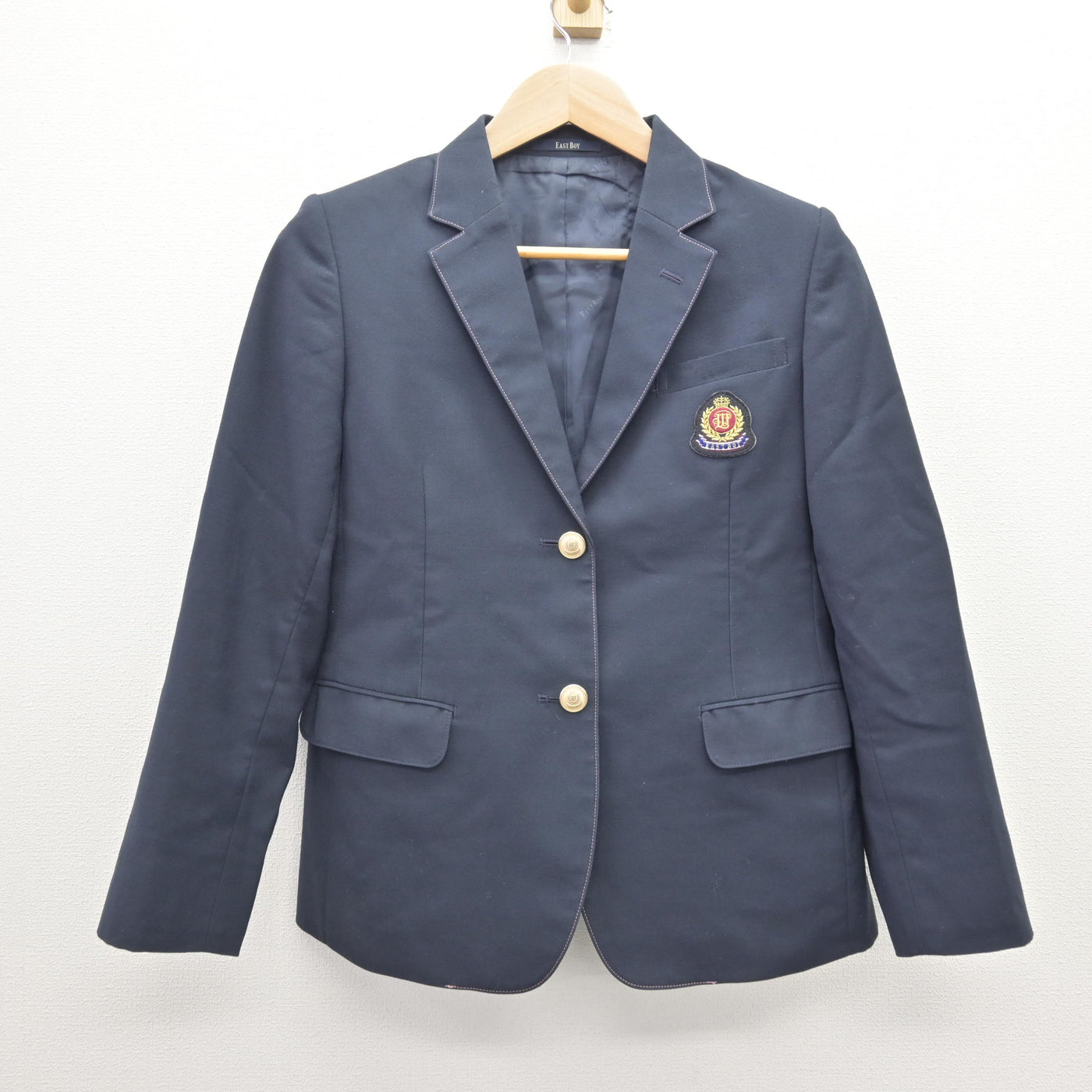 【中古】福岡県 福岡大学附属若葉高等学校 女子制服 4点 (ブレザー・シャツ・スカート) sf120979