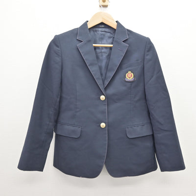 【中古】福岡県 福岡大学附属若葉高等学校 女子制服 4点 (ブレザー・シャツ・スカート) sf120979