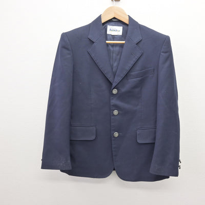 【中古】茨城県 並木中等教育学校 男子制服 3点 (ブレザー・ズボン・ズボン) sf120985