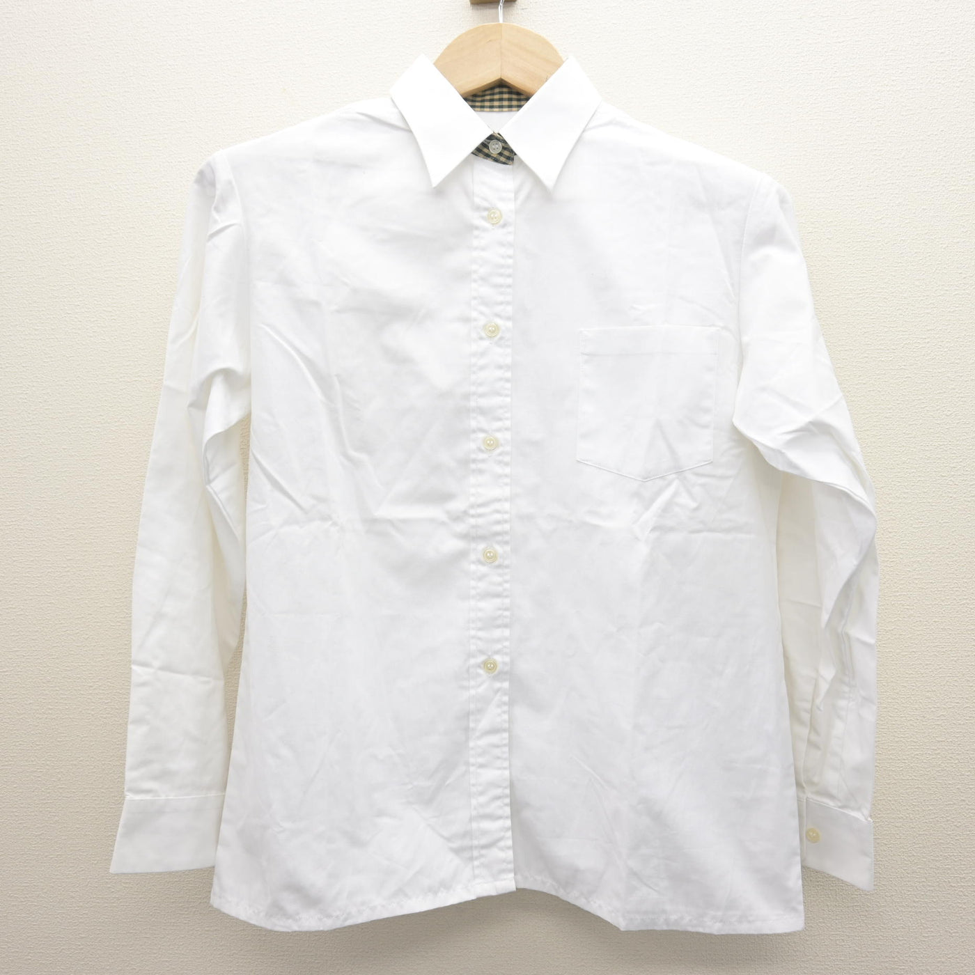 【中古】三重県 高田高等学校 女子制服 3点 (ニット・シャツ・スカート) sf121002