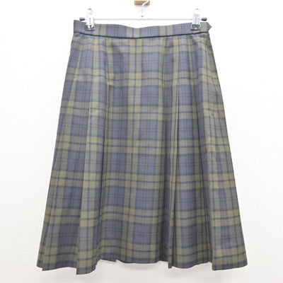 【中古】三重県 高田高等学校 女子制服 3点 (ニット・シャツ・スカート) sf121002