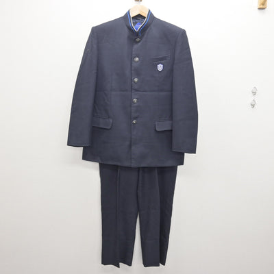 【中古】福島県 塩川中学校 男子制服 2点 (学ラン・ズボン) sf121009