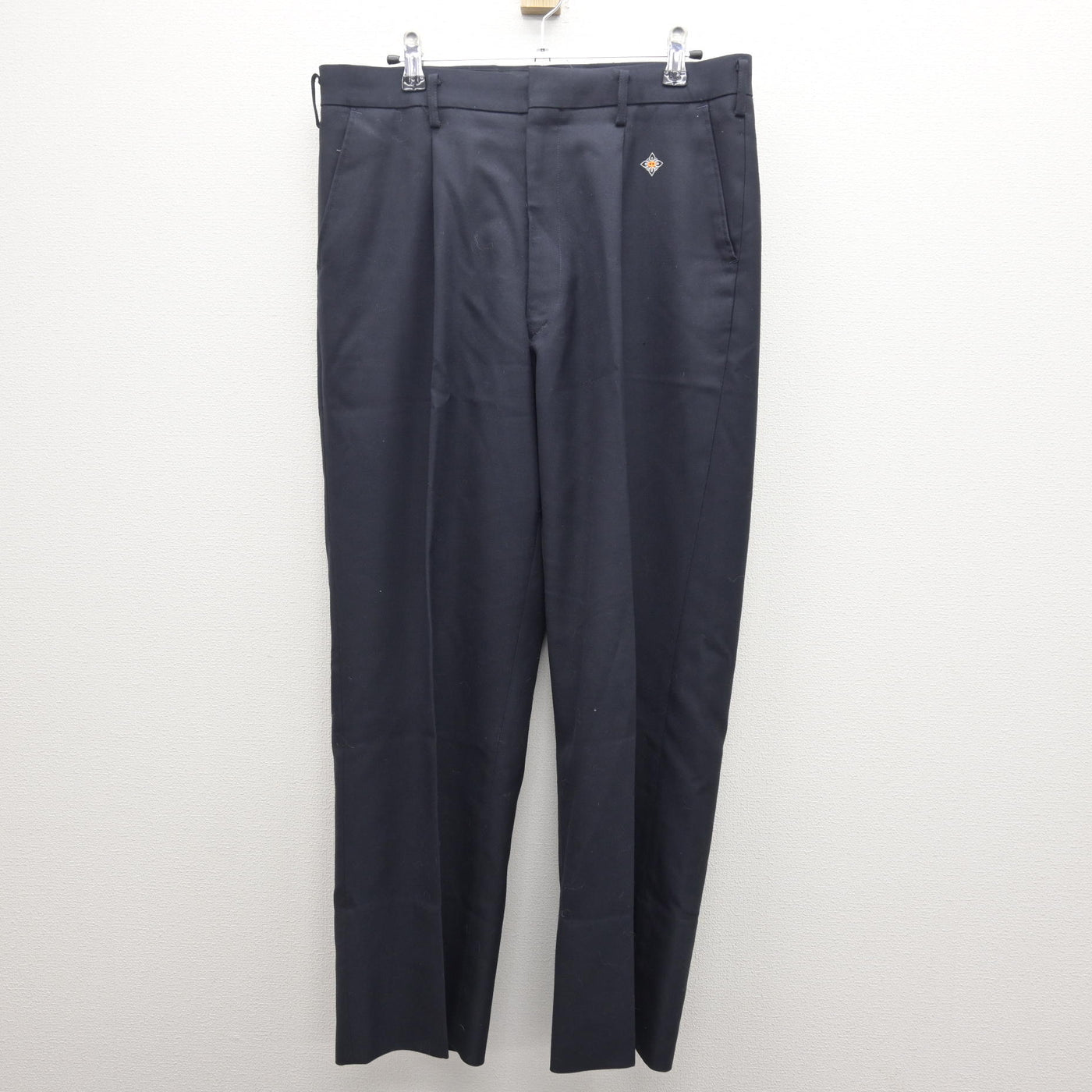 【中古】福島県 塩川中学校 男子制服 2点 (学ラン・ズボン) sf121009