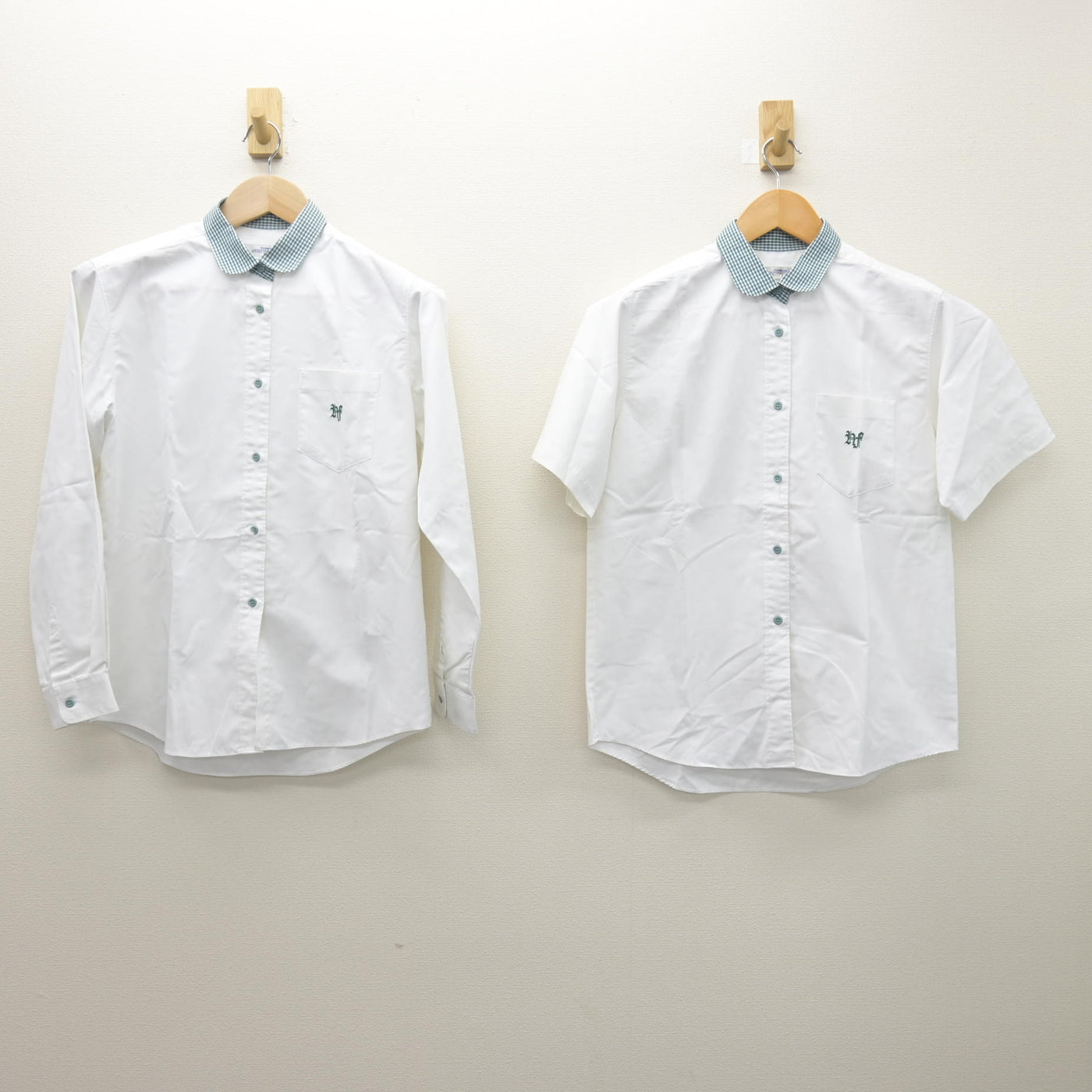 【中古】福島県 原町第一中学校 女子制服 2点 (シャツ) sf121013