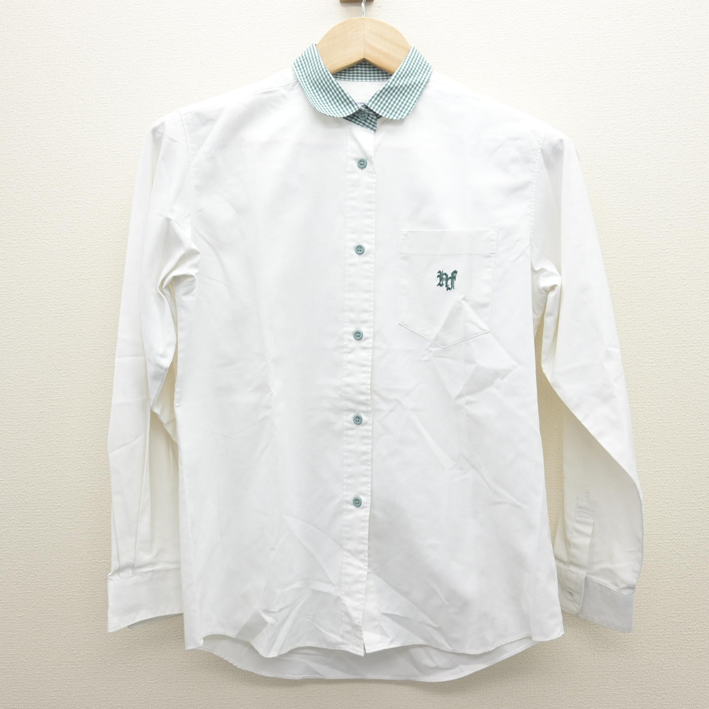 【中古】福島県 原町第一中学校 女子制服 3点 (ブレザー・シャツ・スカート) sf121015