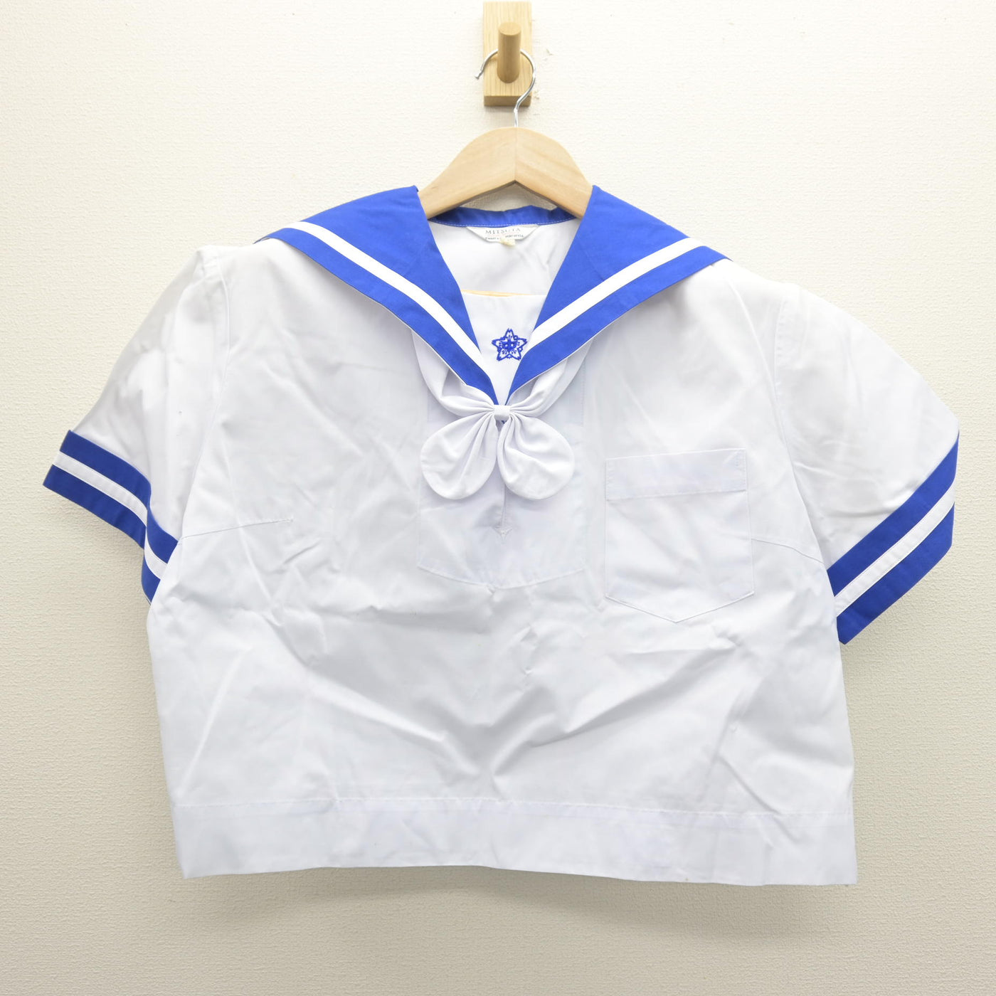 【中古】熊本県 佐敷中学校 女子制服 2点 (セーラー服) sf121017