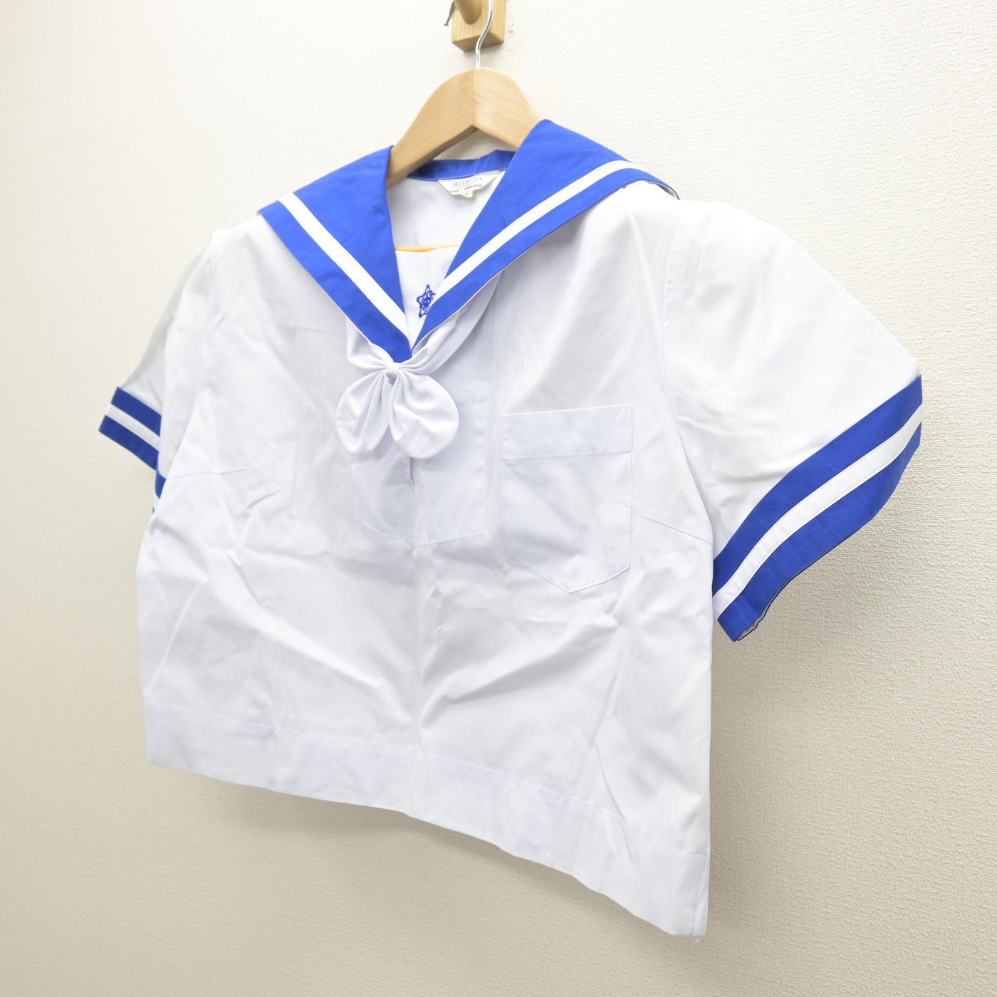 【中古】熊本県 佐敷中学校 女子制服 2点 (セーラー服) sf121017