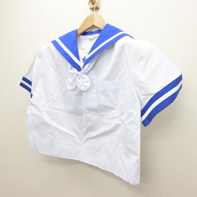 【中古】熊本県 佐敷中学校 女子制服 2点 (セーラー服) sf121017
