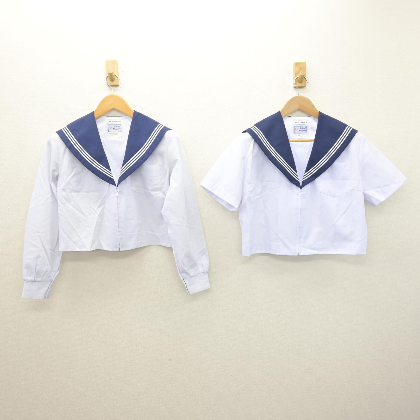 【中古】愛知県 半田中学校/旧制服 女子制服 2点 (セーラー服・セーラー服) sf121024