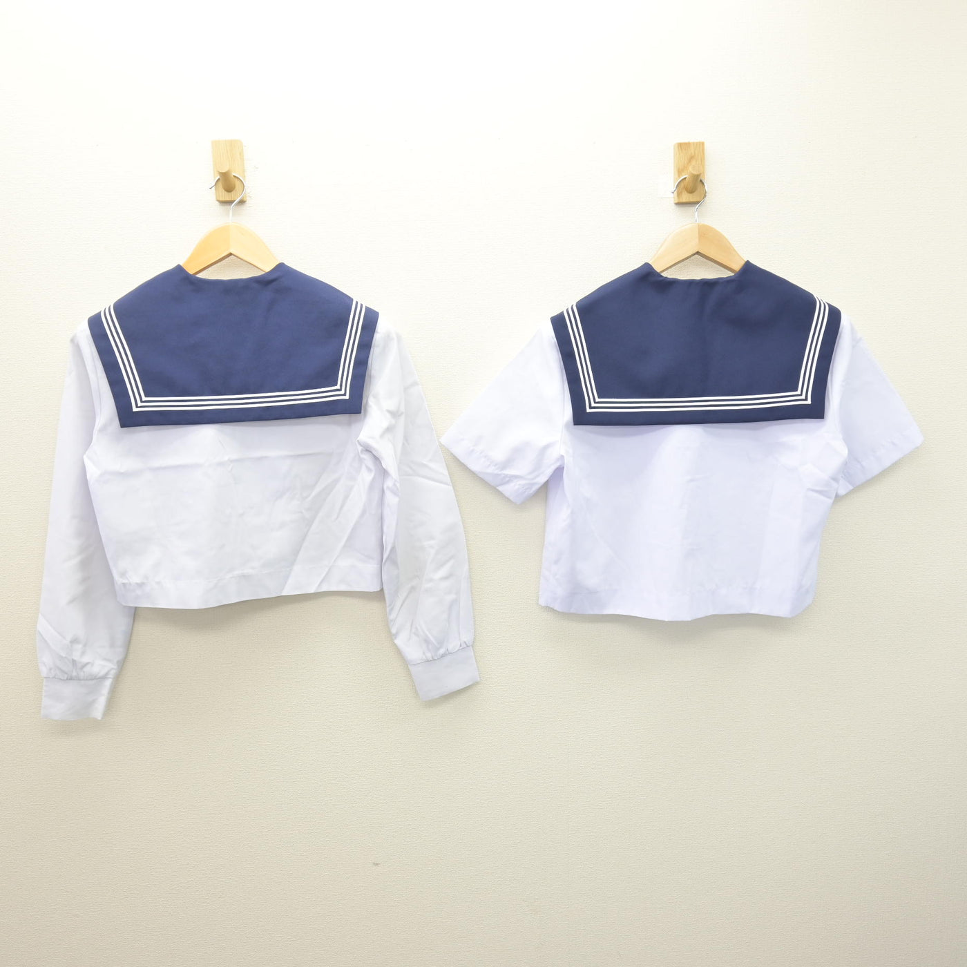 【中古】愛知県 半田中学校/旧制服 女子制服 2点 (セーラー服・セーラー服) sf121024