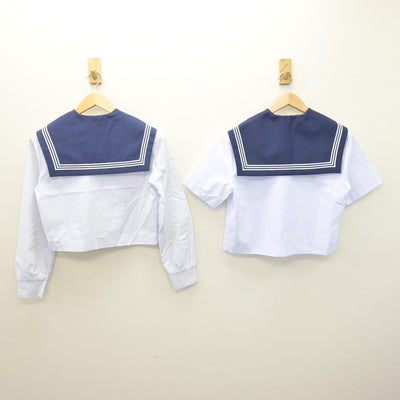 【中古】愛知県 半田中学校/旧制服 女子制服 2点 (セーラー服・セーラー服) sf121024