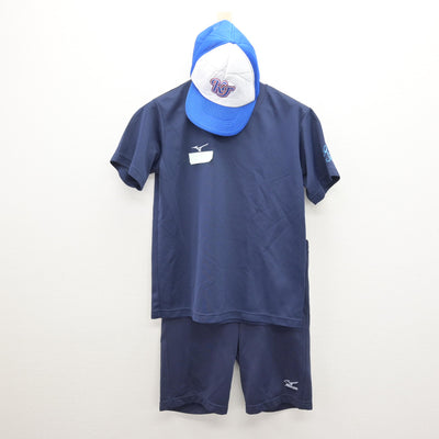 【中古】鹿児島県 鹿屋女子高等学校 女子制服 3点 (体操服 上・体操服 下) sf121026
