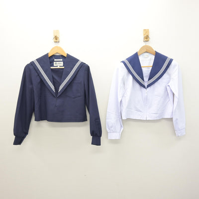【中古】愛知県 半田中学校/旧制服 女子制服 2点 (セーラー服・セーラー服) sf121028