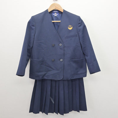【中古】徳島県 沖洲小学校 女子制服 2点 (ブレザー・スカート) sf121050