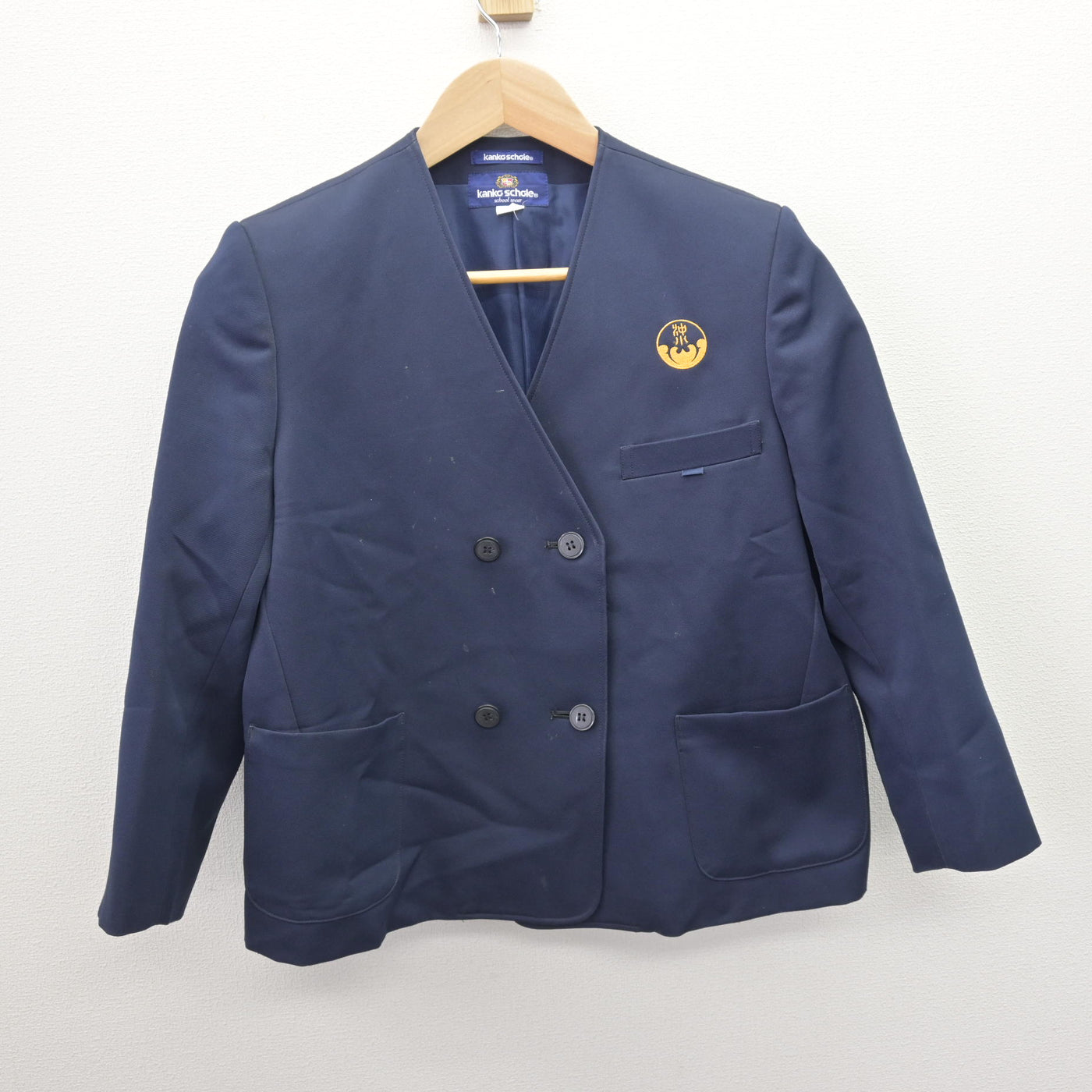 【中古】徳島県 沖洲小学校 女子制服 2点 (ブレザー・スカート) sf121050