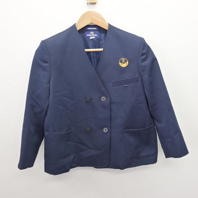 【中古】徳島県 沖洲小学校 女子制服 2点 (ブレザー・スカート) sf121050