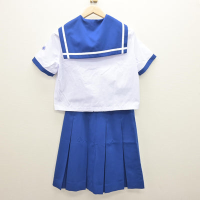 【中古】青森県 田名部中学校 女子制服 3点 (セーラー服・スカート) sf121060