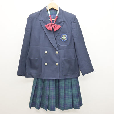 【中古】東京都 田無第四中学校 女子制服 4点 (ブレザー・ベスト・スカート) sf121067