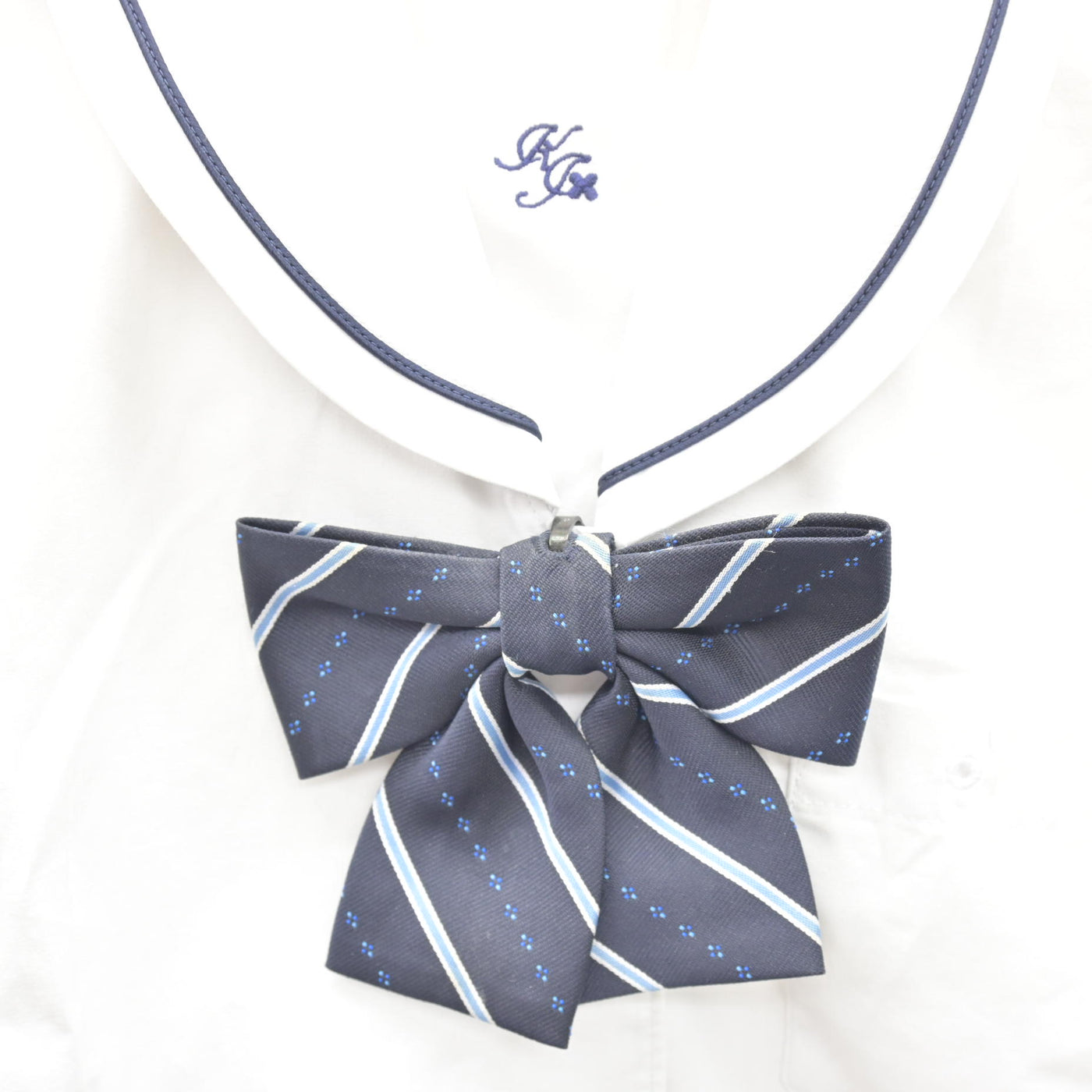 【中古】鹿児島県 鹿屋女子高等学校 女子制服 4点 (ブラウス・スカート) sf121072