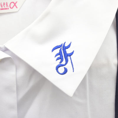 【中古】岩手県 岩手大学教育学部附属中学校 女子制服 3点 (ブレザー・ブラウス・スカート) sf121078