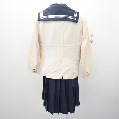【中古】東京都 目白研心中学校・高等学校 女子制服 4点 (ブレザー・セーラー服・スカート) sf121081