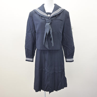 【中古】東京都 目白研心中学校・高等学校 女子制服 4点 (ブレザー・セーラー服・スカート) sf121081