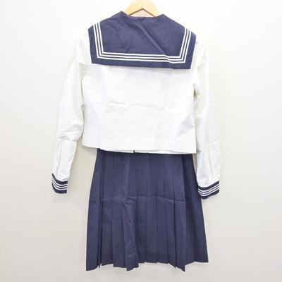 【中古】東京都 目白研心中学校・高等学校 女子制服 3点 (セーラー服・スカート) sf121082